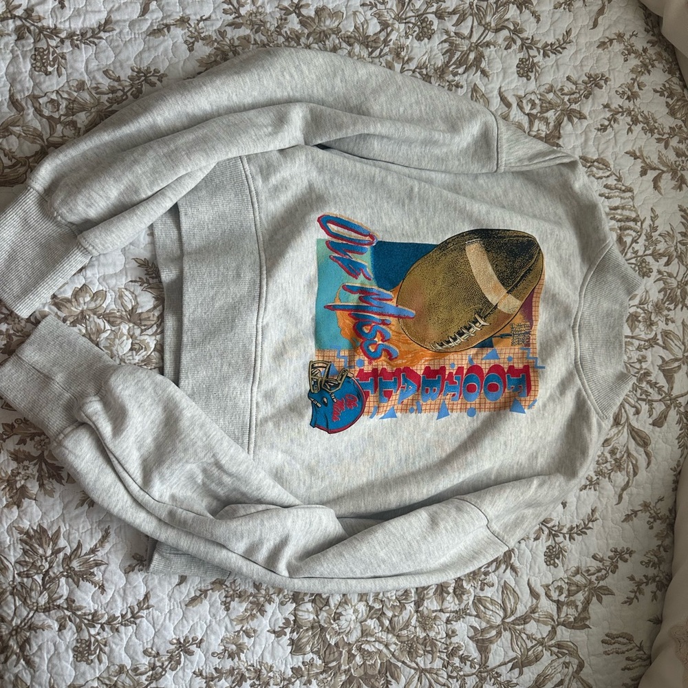 Gray Graphic Women's Sweater